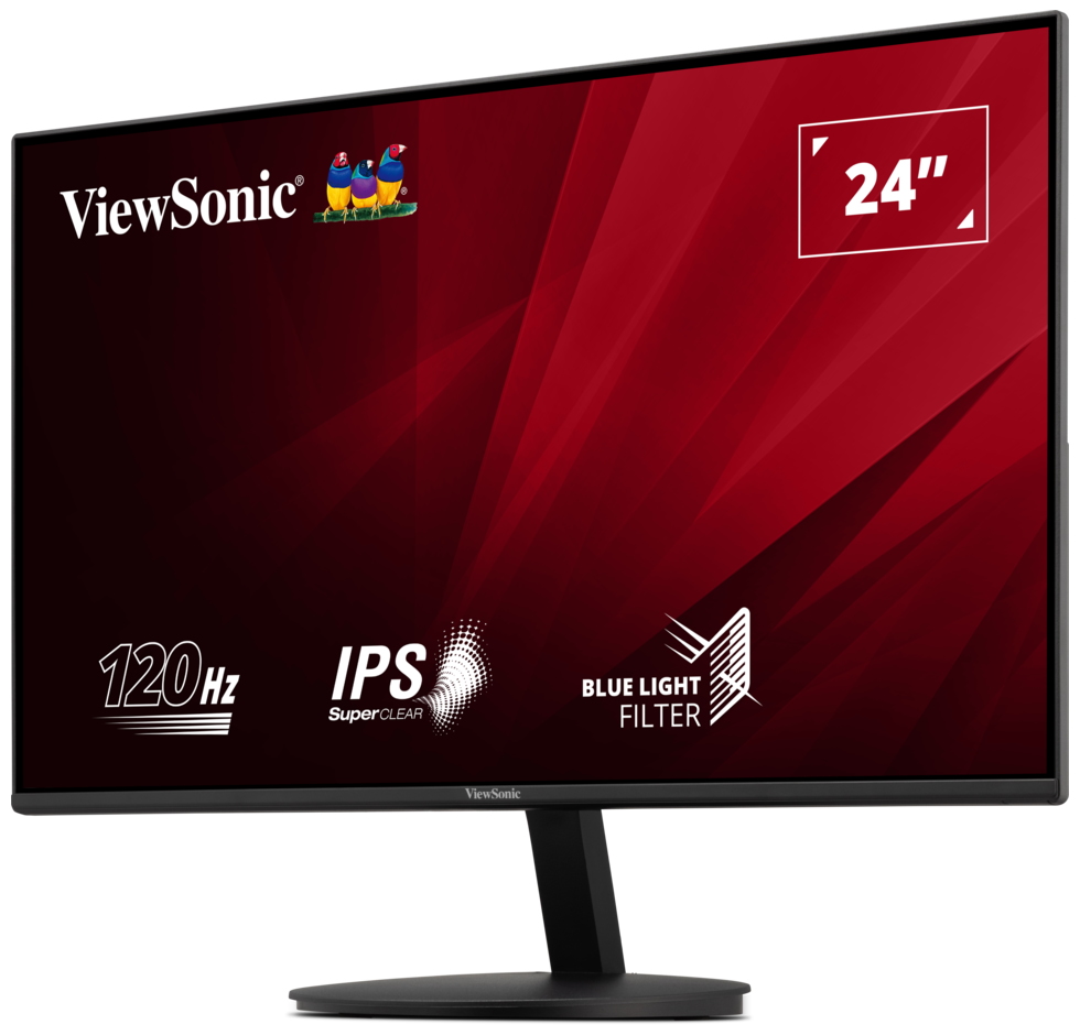 ViewSonic VA24E1-H / 24" 16:9 (23.8") 1920 x 1080 SuperClear® IPS monitor, 120Hz, 1500:1, 250 cd/m2, 8 bit,VGA, HDMI,